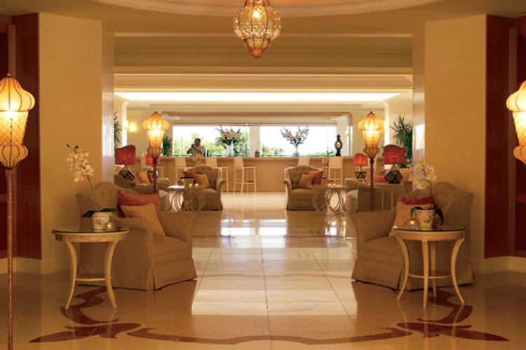 Reception area